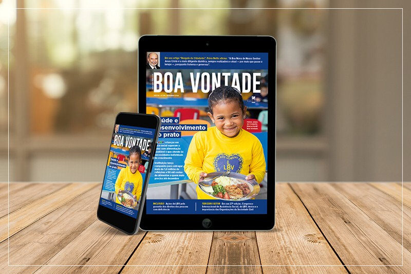 Revista BOA VONTADE destaca o direito à segurança alimentar em prol do desenvolvimento infantil