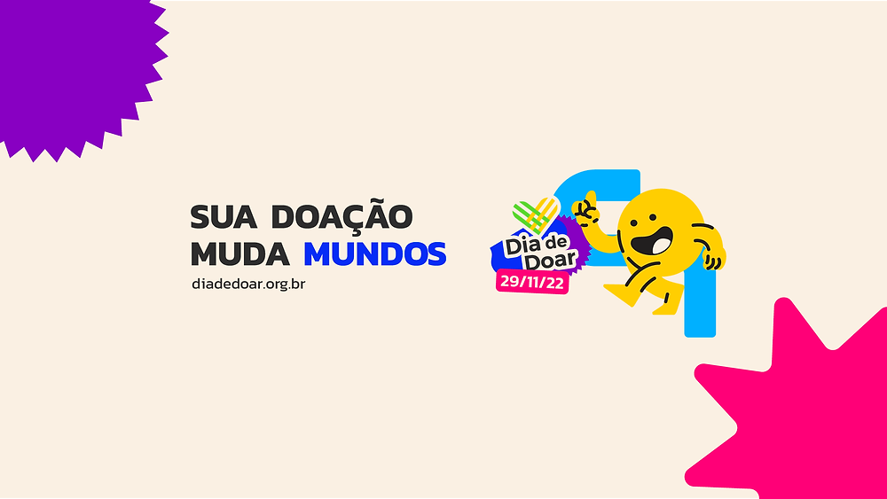 Dia de Doar reforça a importância das doações como um hábito entre os brasileiros