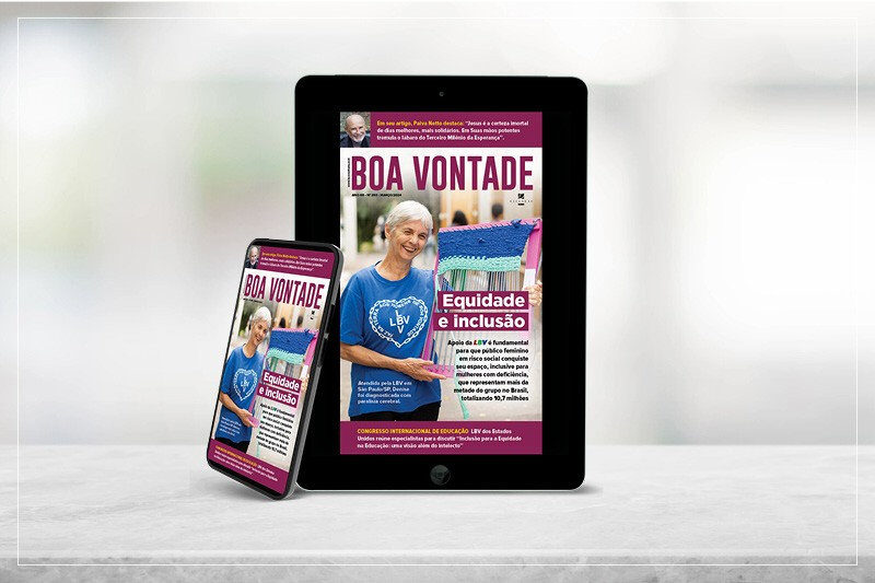 Revista BOA VONTADE destaca a equidade e a inclusão como chave para um mundo melhor
