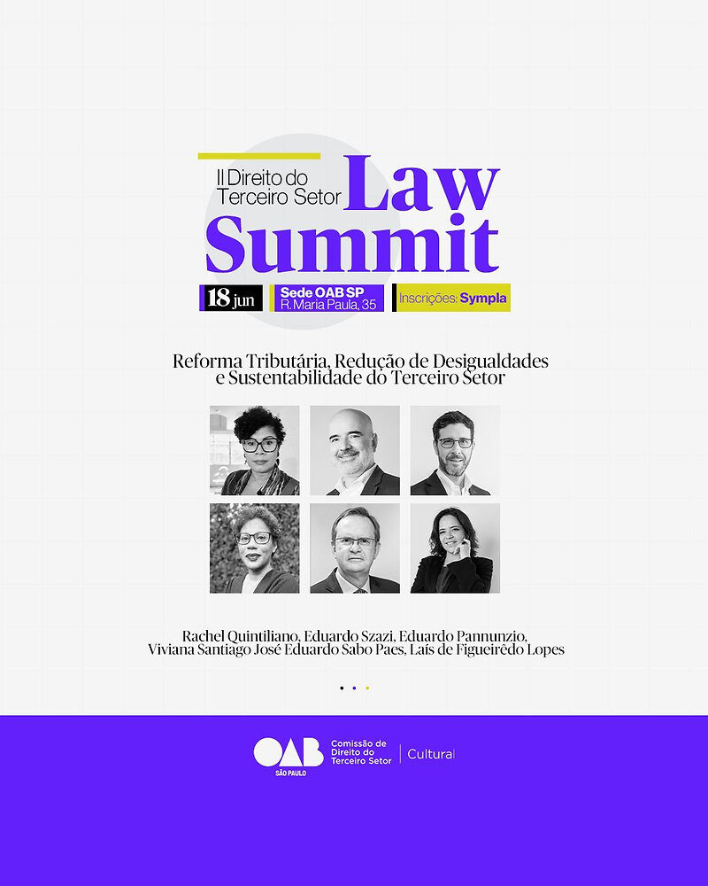 II Direito do Terceiro Setor Law Summit