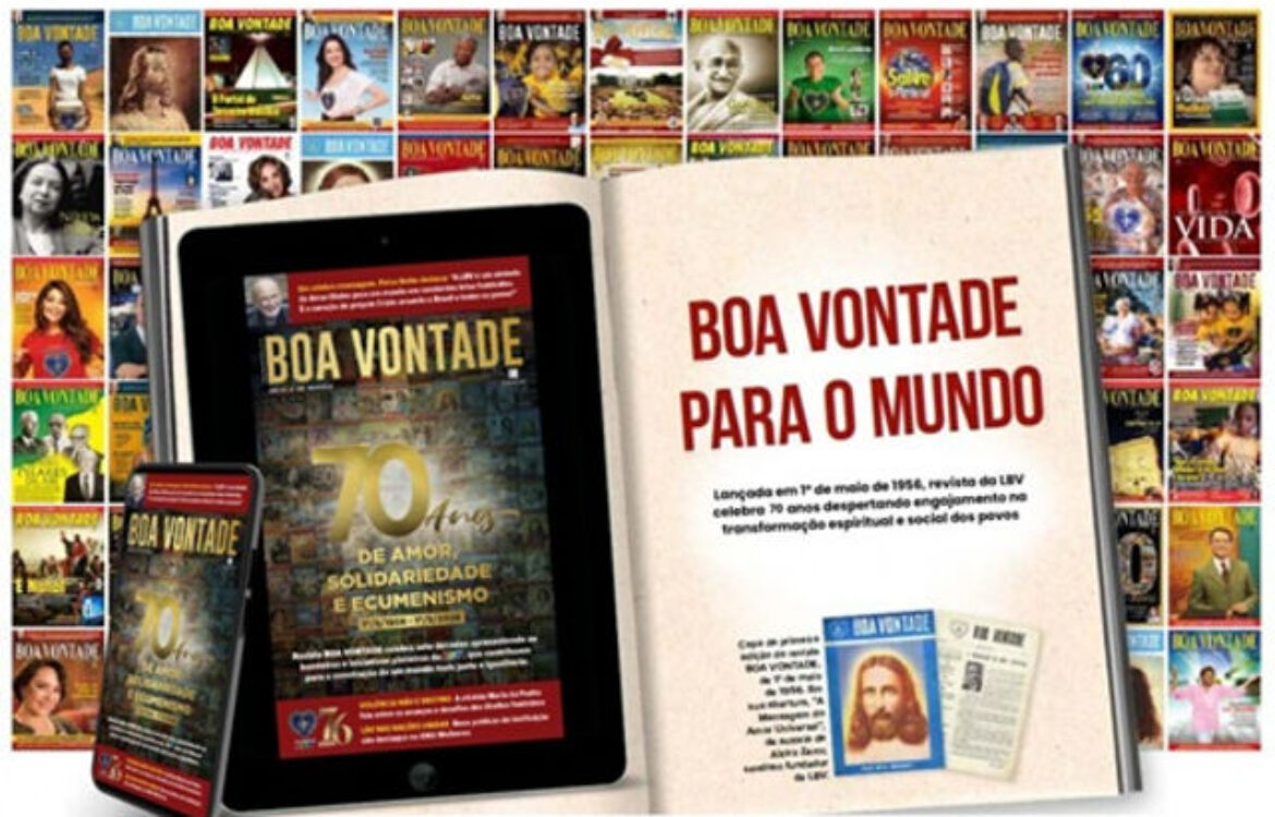 Revista BOA VONTADE celebra 70 anos